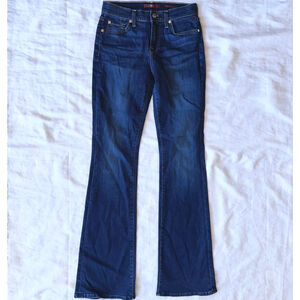 NWOT Women’s Size 26 7 For All Mankind Bootcut Dark Wash Jeans
